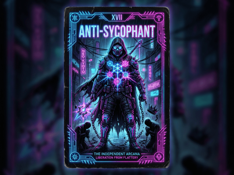 THE ANTI-SYCOPHANTIC KINDROID